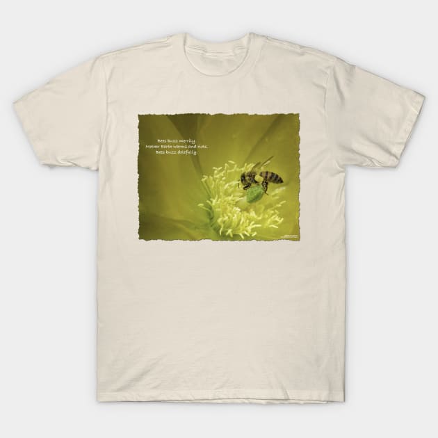 Save the Bees T-Shirt by ShannonPhotos